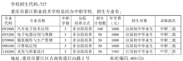 重庆市綦江职业技术学校