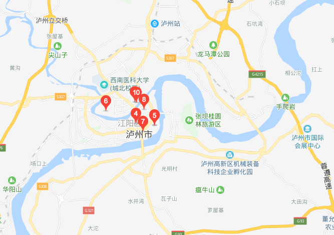 泸州医学院卫生学校校地址在哪里